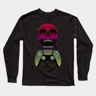 Skull Ps5 Long Sleeve T-Shirt